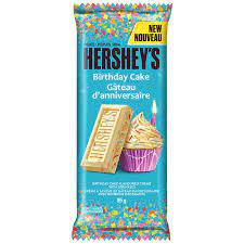HERSHEY'S Birthday Cake Chocolate Bar