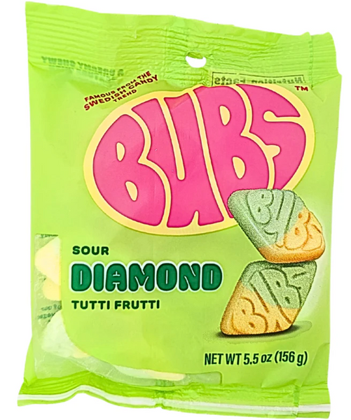 BUBS Sour Diamond Tutti Frutti