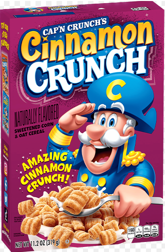 CAP'N CRUNCH'S Cinnamon Crunch - U.S.A.