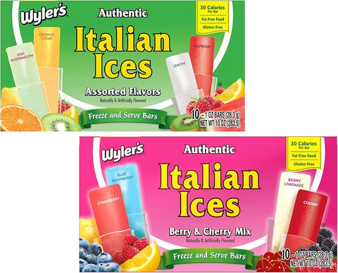 Italian Ices Freeze Pops