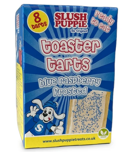 Slush Puppie Toaster Tarts - Blueberry Frosted