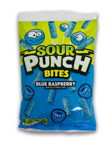 Sour Punch Bites Blue Raspberry