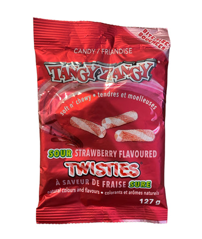 Tangy Zangy Sour Strawberry Twisties