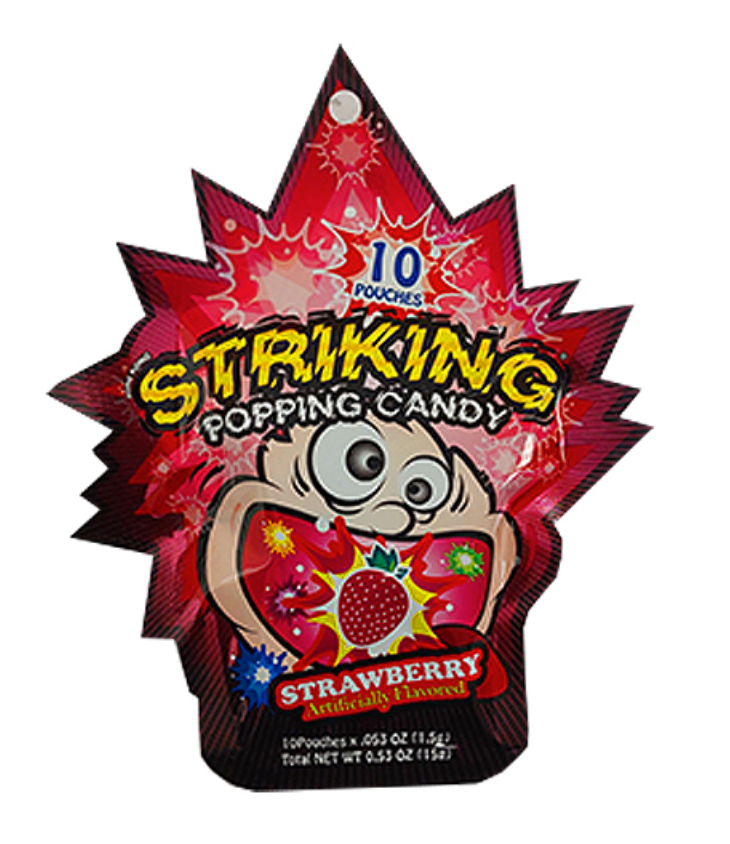Striking Popping Candy