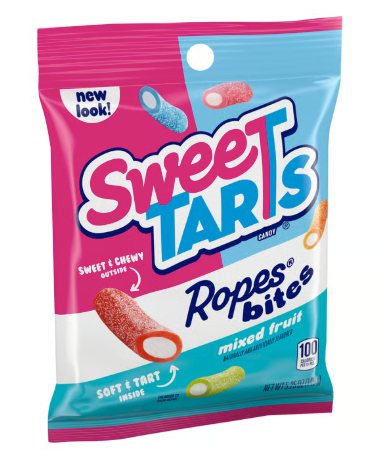 Ruby Ropes Sweets Sweetarts Ropes Bites – Candy Floss Land