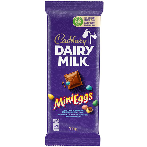Cadbury Dairy Milk Mini Eggs Chocolate Bar