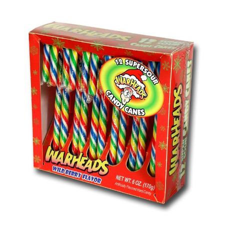 Warheads Super Sour Candy Canes