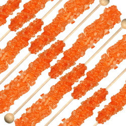Rock Candy On A Stick Orange