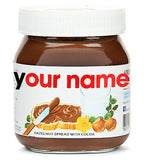 Nutella Jar with Personalized Label
