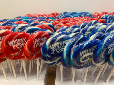 Whirly Pops - Red or Blue - SPECIAL