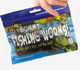 Giant Gummy Fishing Worms
