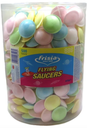 Satellite Wafers (Flying Saucers)