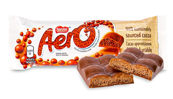 Aero Bubbly Chocolate Bar