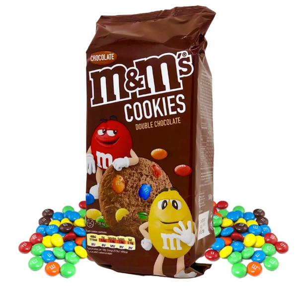 M&M's Double Chocolate Soft Chew Cookies