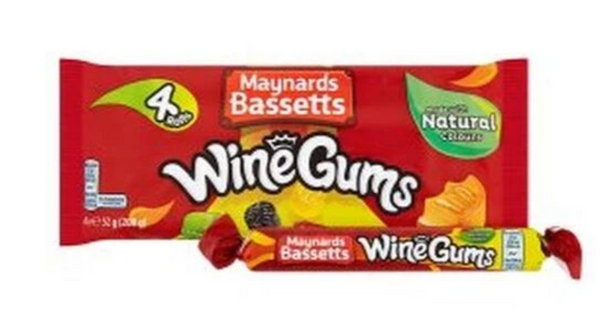 Wine Gums - Maynard Bassetts 4 Roll