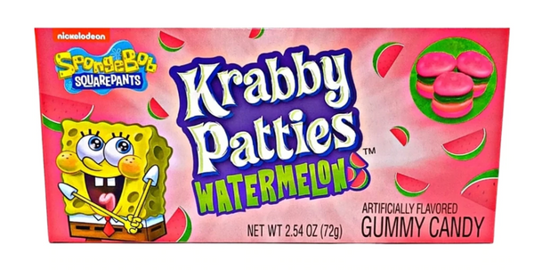 Krabby Patties Watermelon Gummy Candy