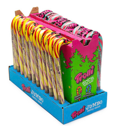 Trolli Jumbo Sour Candy Canes
