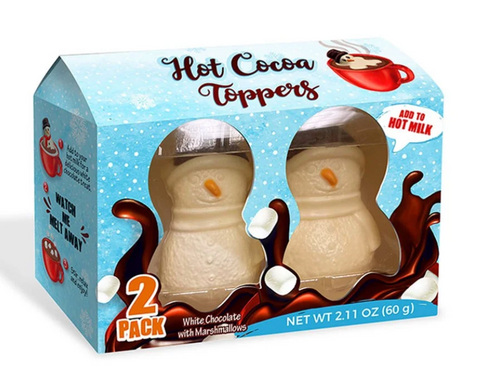Frosty Hot Cocoa Toppers -2 Pack