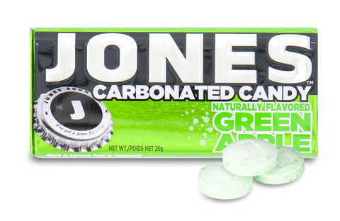 Jones Carbonated Candy - GREEN APPLE