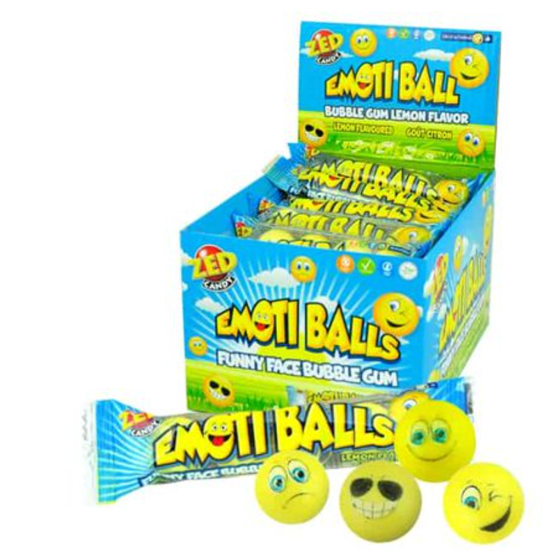 ZED Candy EMOTI Gumballs - Candy Floss Land