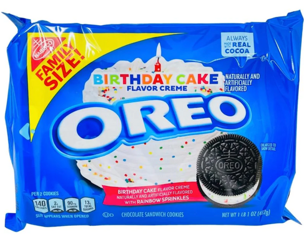 Oreo Birthday Cake Cookies