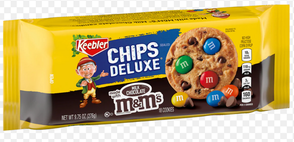 Keeble Chips Deluxe with M&M's