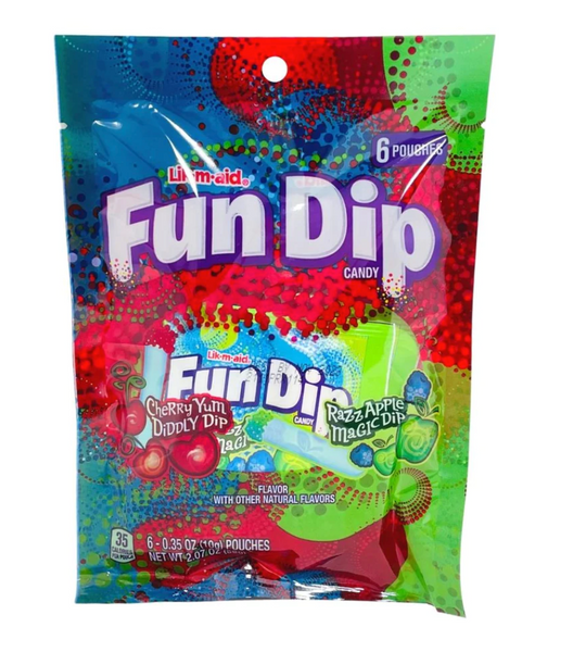 Fun Dip Candy - 6 Pack Pouch