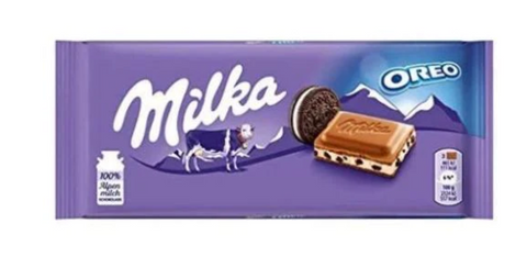 Milka Oreo Milk Chocolate Bar