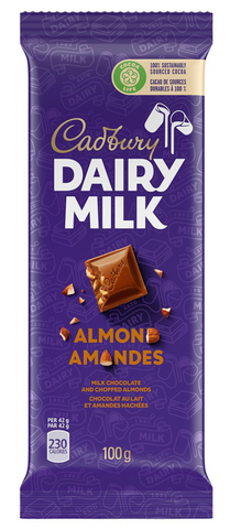 Cadbury Dairy Milk Almond Chocolate Bar