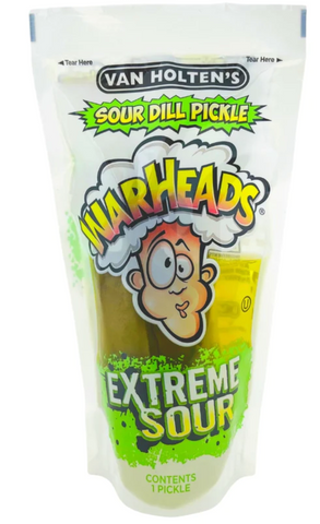 Pickle in a Pouch - Warheads Extreme Sour Pickle