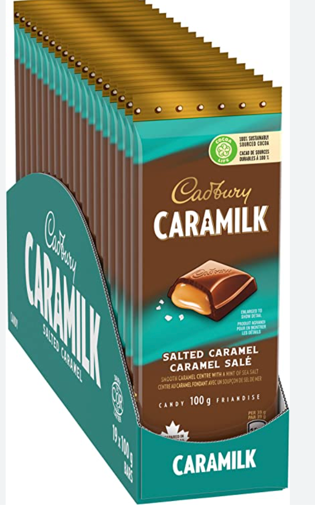 Caramilk Salted Caramel Chocolate Bar - Candy Floss Land