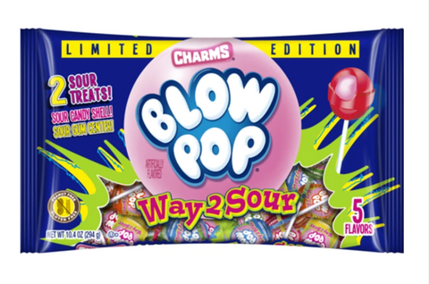 Charms Blow Pops  Way 2 Sour - LIMITED EDITION
