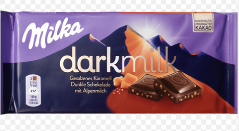 Milka Darkmilk Chocolate Bar