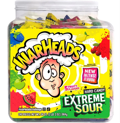 Warheads Extreme Sour Tub