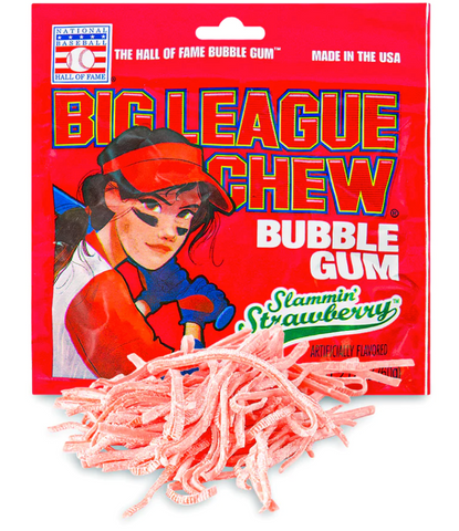 Big League Chew Slammin' Strawberry
