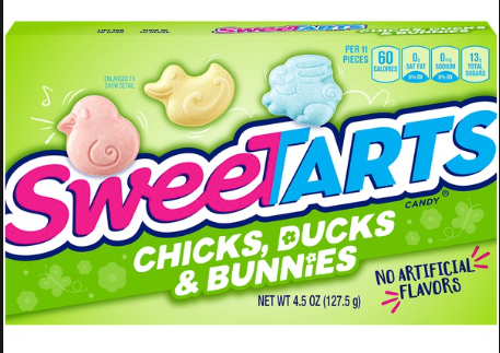 Sweetarts Chicks, Ducks & Bunnies