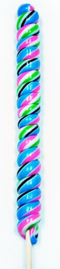 Krazy Twist Tall Lollipops