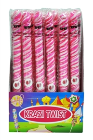 Krazy Twist Tall Lollipops