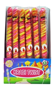Krazy Twist Tall Lollipops