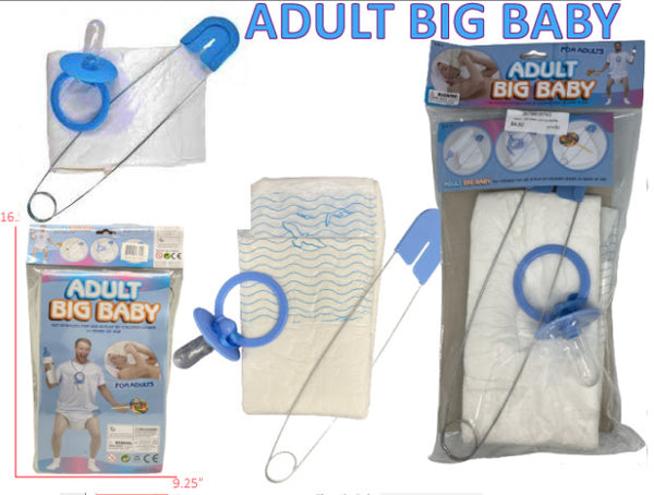 Adult Big Baby Costume – Candy Floss Land