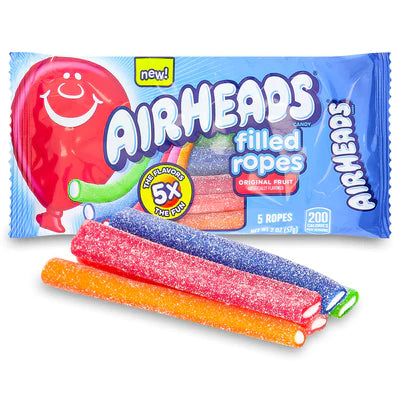 Airheads Candy - Original Fruit Filled Ropes