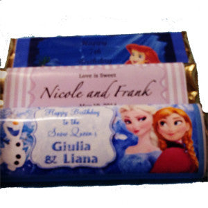 Customized Chocolate Bars
