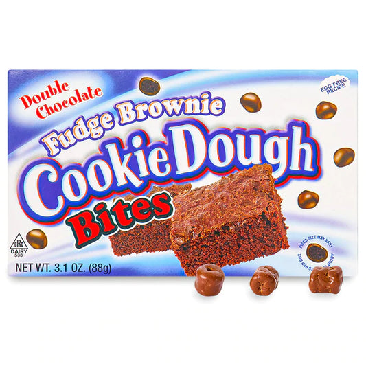 Fudge Brownie Cookie Dough Bites