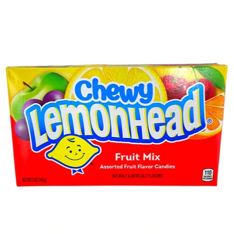 Lemon Head Chewy Fruit Mix Theatre Box