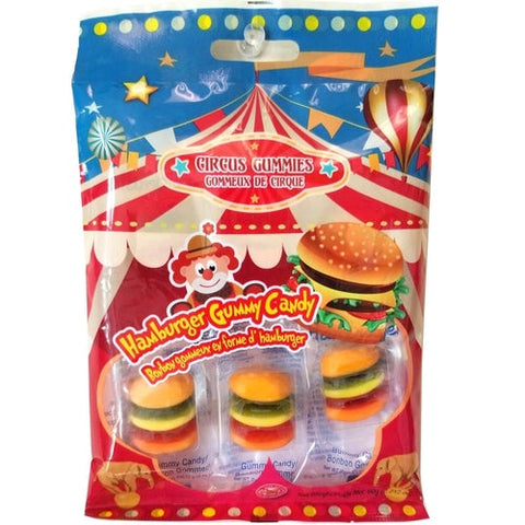 Circus Hamburger Gummy Candy