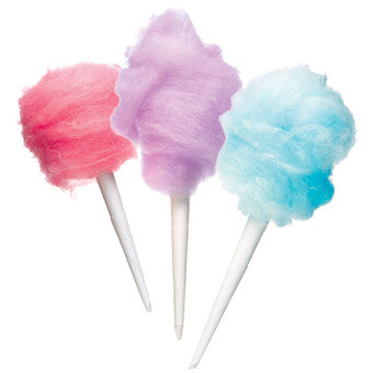 Cotton Candy on Cone
