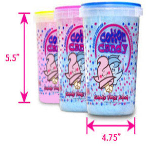 Cotton Candy 2oz Tubs Case