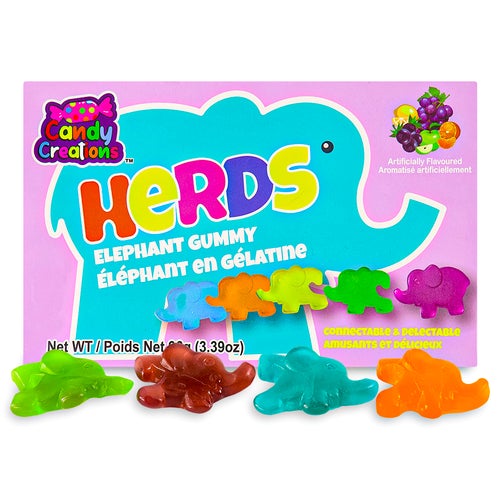 Herds Elephant Gummy Theatre Box