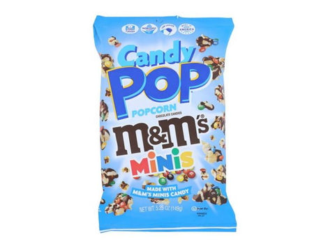 Candy Pop Popcorn M&M's mini's
