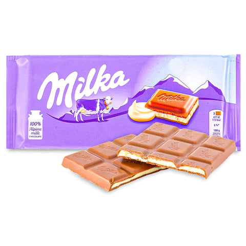 Milka Yoghurt Milk Chocolate Bar